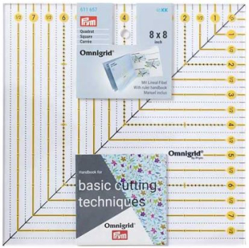 PRYM PATCHWORK LINEAL SQUARE 8 X 8 INCH