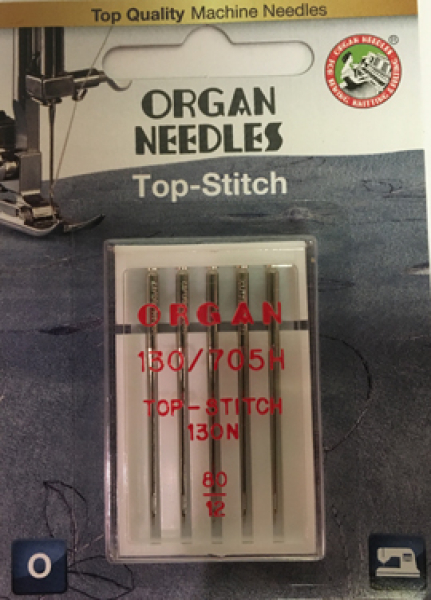 Organ TOP STITCH Nr.80  Nähmaschinennadel